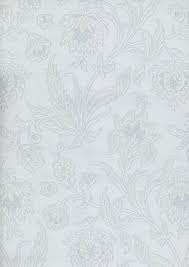 3835 Zambaiti floral White Textured Wallpaper