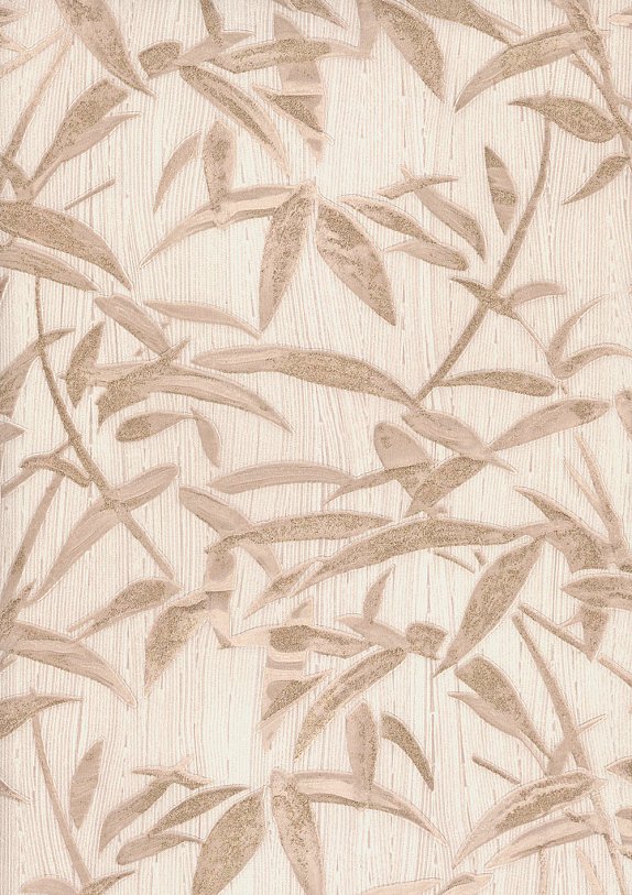 5311 Zambaiti Plain Cream with Brown Leaf Textured Wallpaper 1 5311 Zambaiti Plain Cream with Brown Leaf Textured Wallpaper