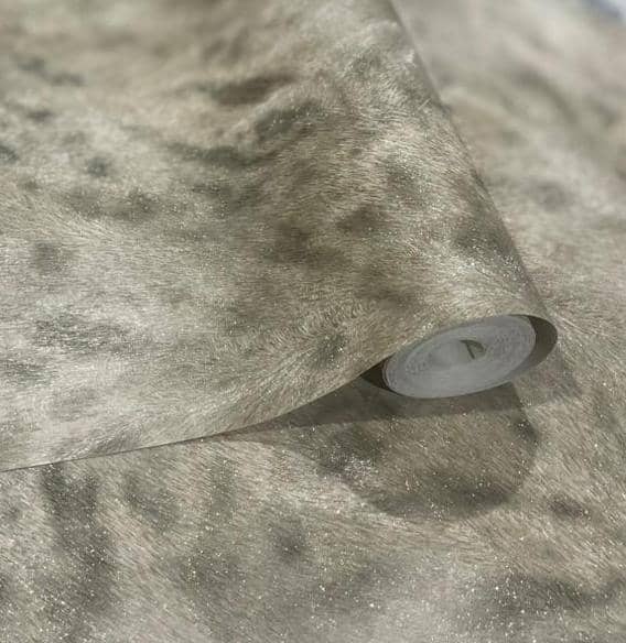 88754 Zambaiti Light Brown & Cream Animal Skin Wallpaper